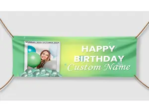 Custom Birthday Banner, Custom Banner, Custom Birthday Decor, Birthday Party, Personalized Banner, Party Decorations, Birthday Decor