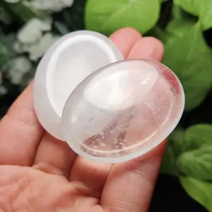 Clear Quartz Worry Stone