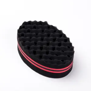 Professional Oval Sponge Comb for Waves Braids Curls, Curly Hair Brush, Styling Tool for Hair Care, Essential Grooming Accessory for Women Men