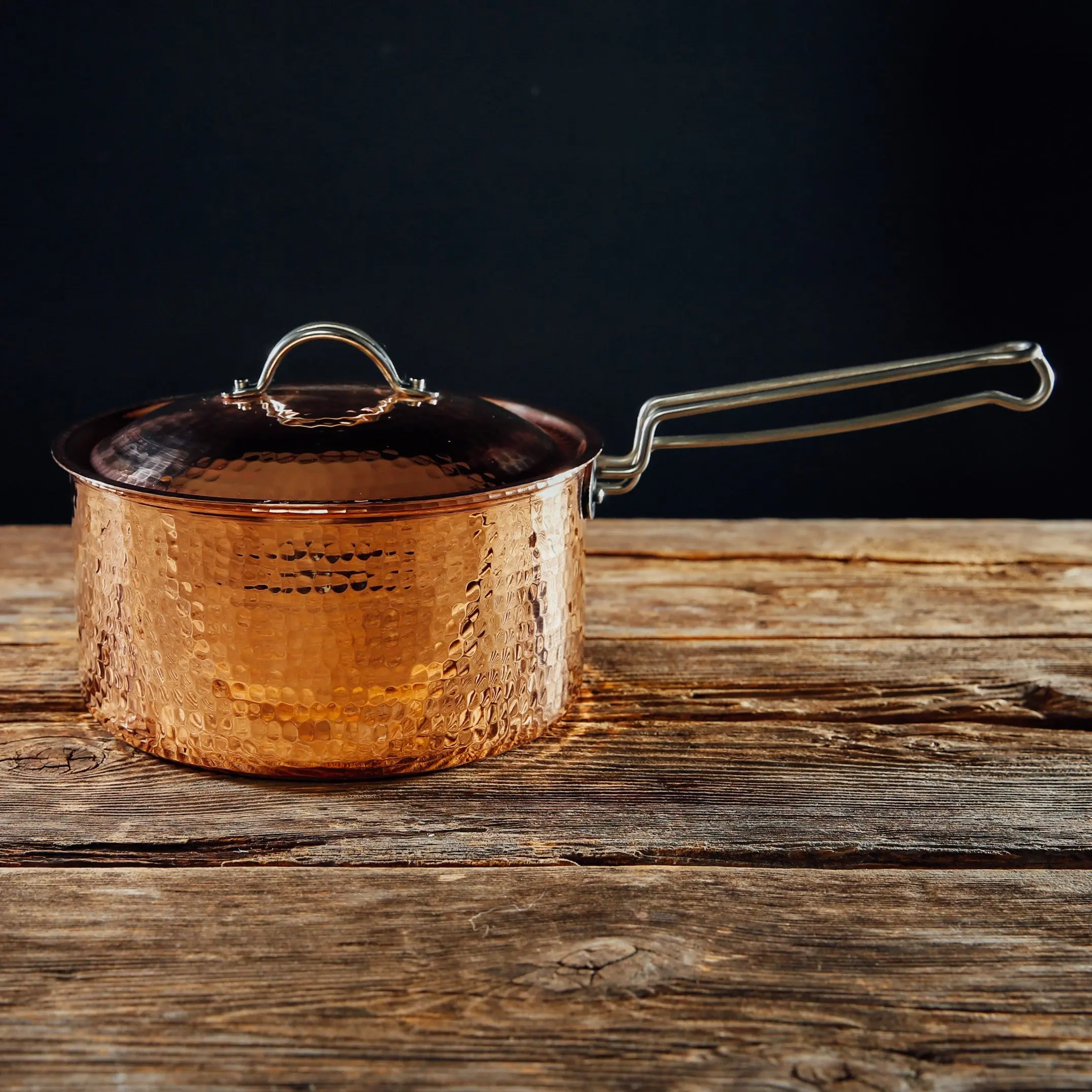Copper Saucepan 1.5 quart or 2.5 quart