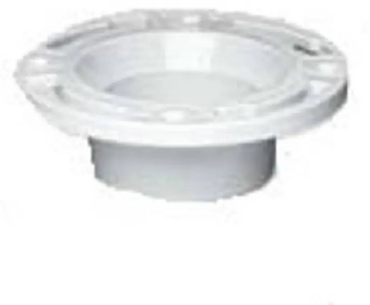 212 MAIN Inside-Fit PVC Closet Flange, 3 in, 0.58 lbs, Equipped with 4 Mounting Slots
