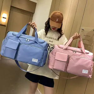 High-End Short-Term Women's Handbag Large Capacity Multi-Functional Dry-Wet Separation Lightweight for Female Use Portable Casual Travel Bag