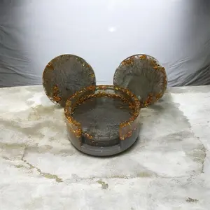 Custom Handmade Coasters with Unique Design and Durable Material