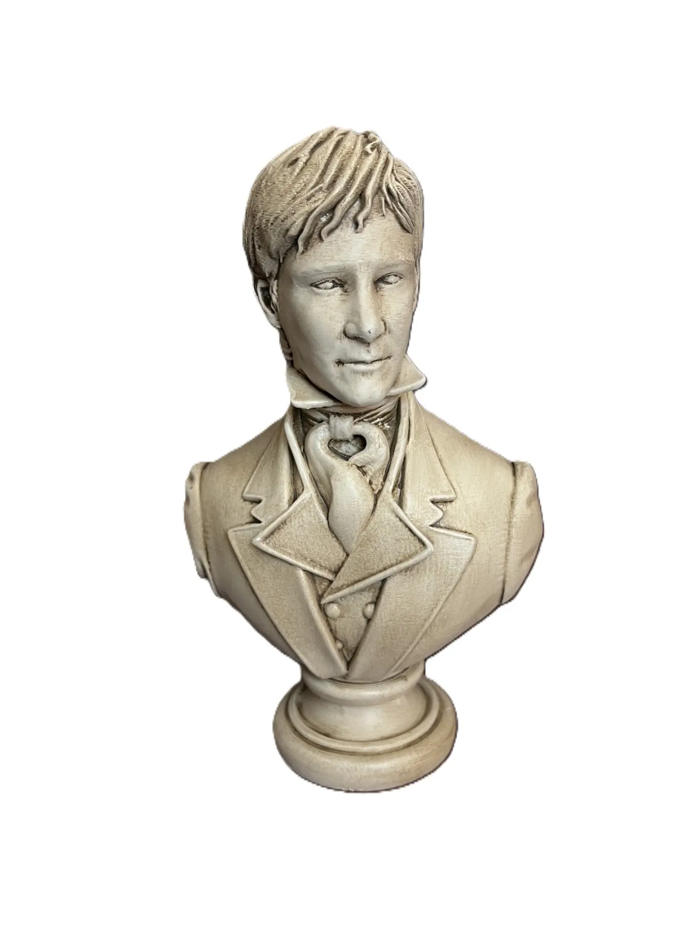 Pride and Prejudice Mr. Darcy Bust Art Figurine Decorative Sculptures