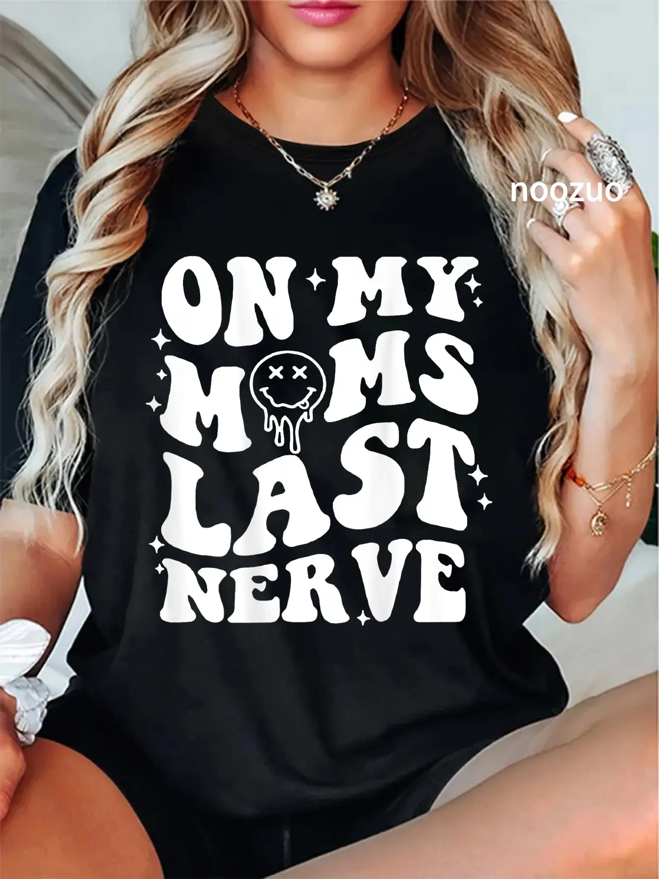 100% Cotton On Moms Last Nerve T-Shirt