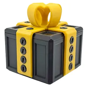 The Annoying  Box - The Full Size Viral  That Adds a Twist to Your Celebrations! (Black/)