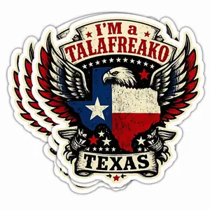 James Talarico Senate 2026 Waterproof Vinyl Sticker Talafreako Texas Democrat Election Decal for Laptop Water Bottle Helmet XNU