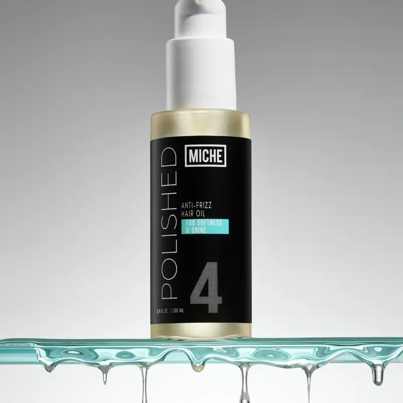 [MICHE] Anti-Frizz Hair Oil  | Reduces frizz from all hair types - curly, coily, and wavy | Silicone-free, Lightweight - Miche Beauty