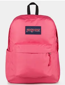 JANSPORT SuperBreak Plus Backpack POSH PINK