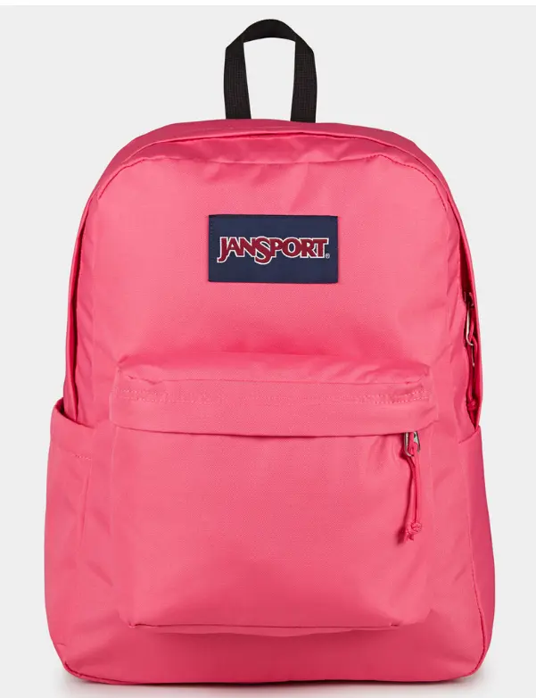 JANSPORT SuperBreak Plus Backpack POSH PINK