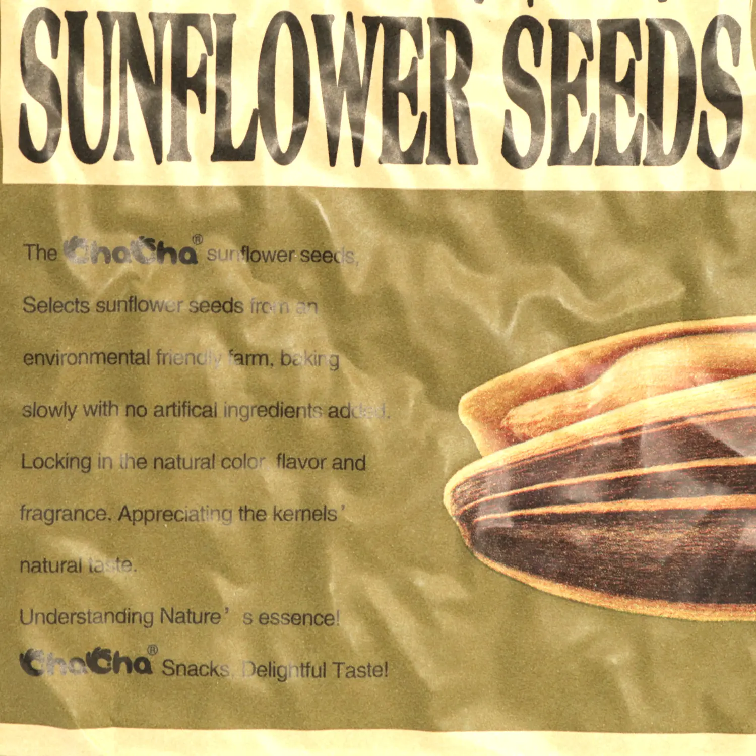ChaCha Roasted Sunflower Seeds - Original Flavor, 250g, Protein