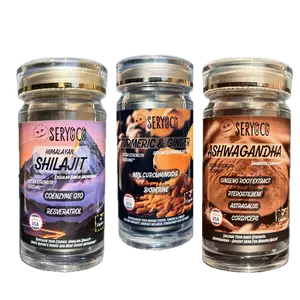 SERYOCO 3 in 1 Natural Supplements Bundle - Rejuvenation, Energy, Stamina, Vitality, Inner Peace, and Immunity Healthcare Dietary Muscle Fitness