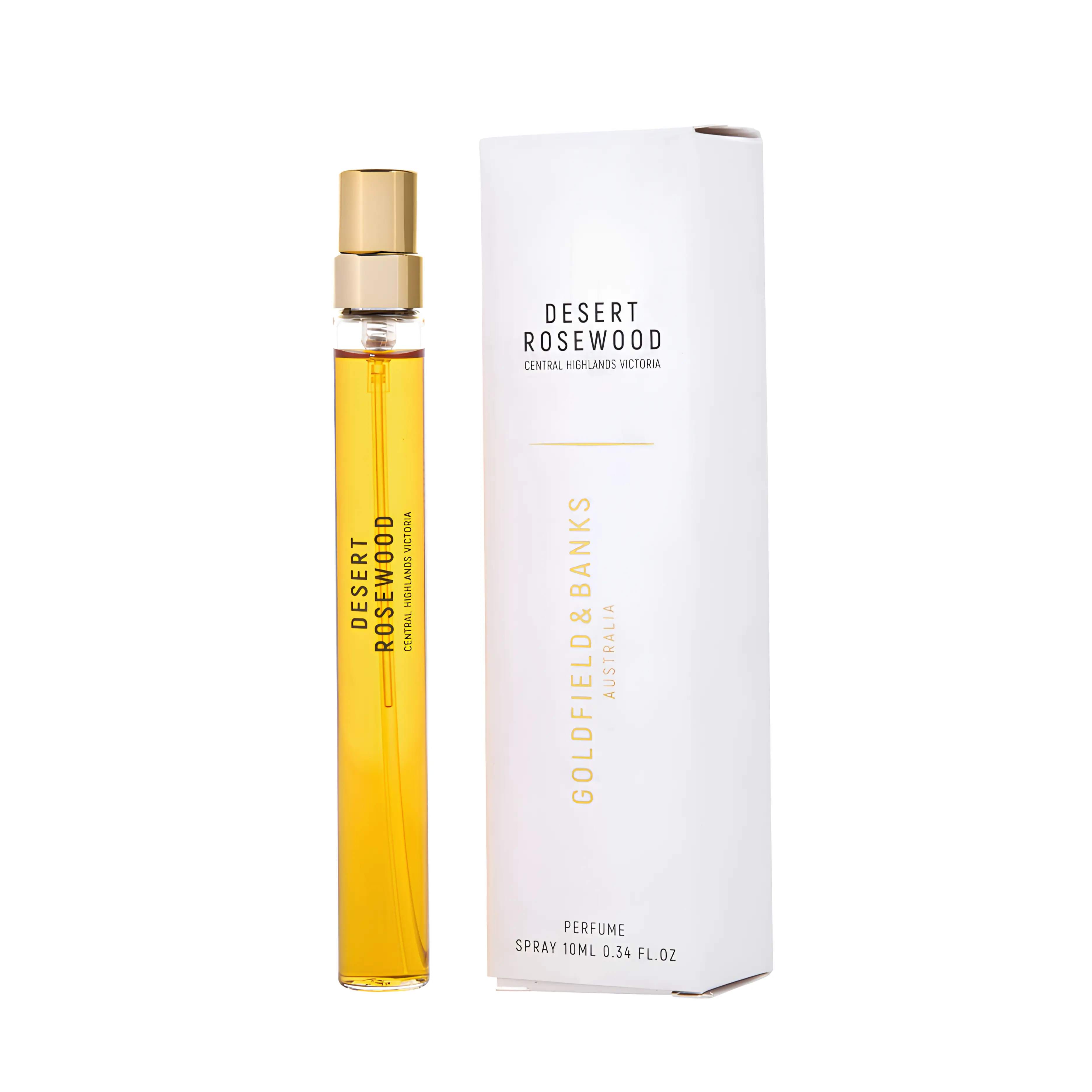 Goldfield & Banks Desert Rosewood for Unisex Parfum Spray, 0.33 Ounce