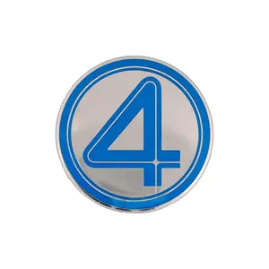 Marvel Studios The Fantastic Four: First Steps Logo Enamel Pin