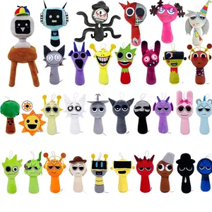 38styles Sprunki Plush Toys Sprunki Plush Doll Sprunki Game Pillow Kids Birthday Gifts Stuffed Dolls Christmas Gift