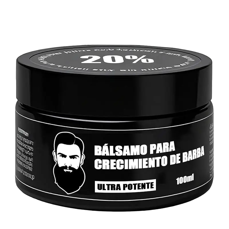 Apolo Para Barba,Apolo Ultra Potente Estimulante De Barba,Balsamo Para Crecimiento De Barba Para Hombre 20%