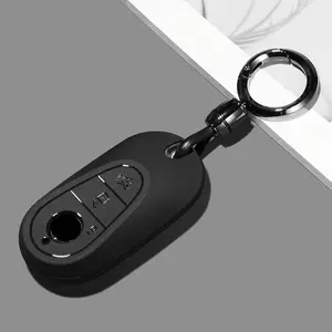 for Mercedes Benz Key Fob Cover, Key Case Shell Compatible with 2020-2022 Mercedes Benz S-Class G-Class E-Class Smart Key Protector