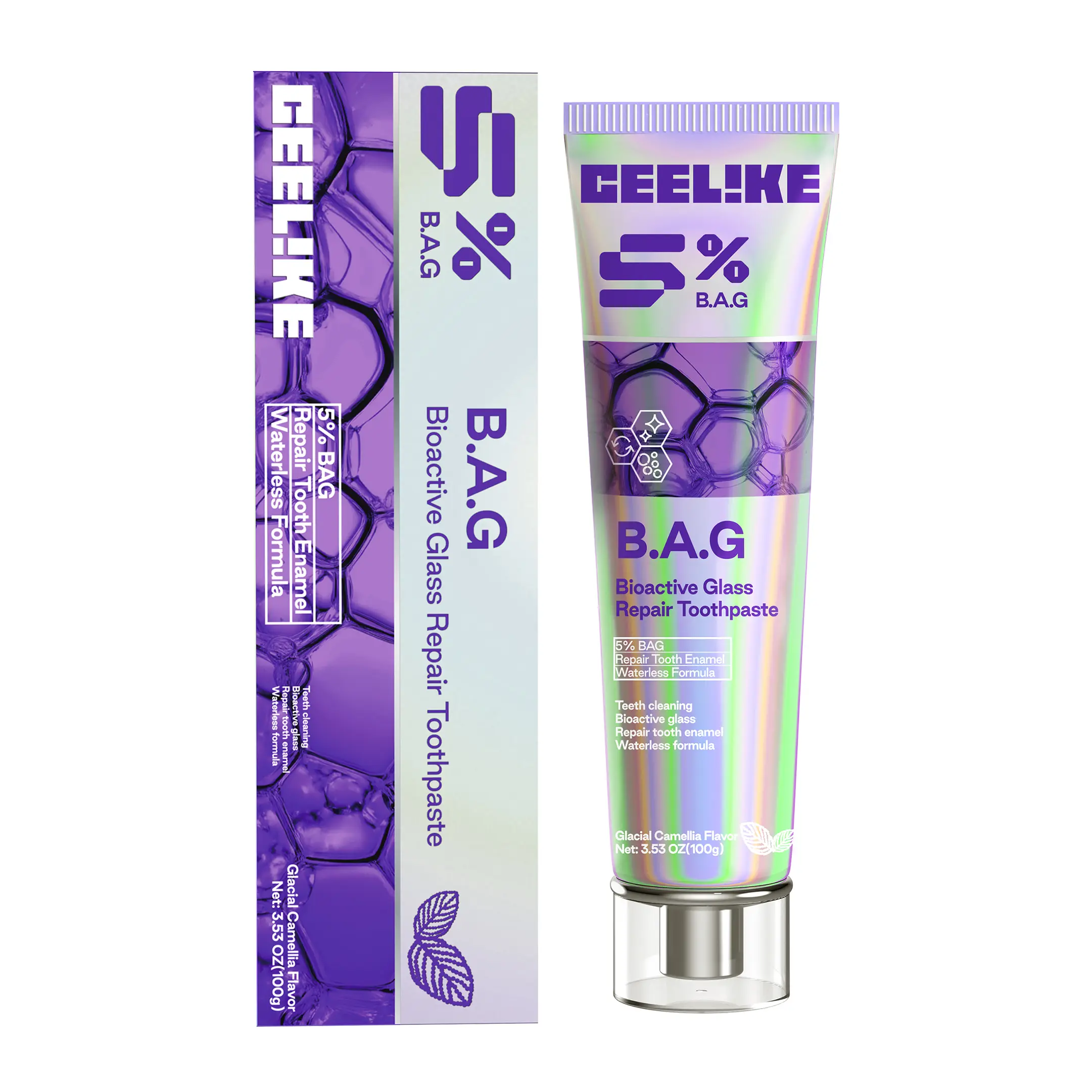 CEELIKE Bioactive Glass Toothpaste - Effective Oral Cleanse, Comprehensive Oral Care