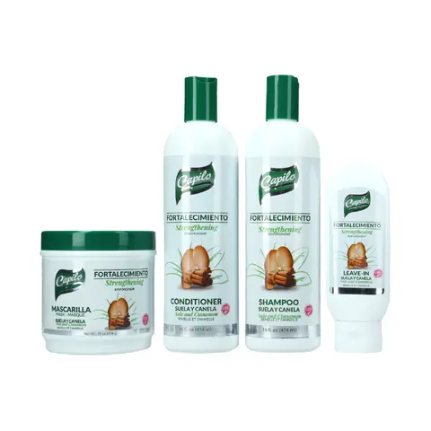 Capilo Sole and Cinnamon Line | Strengthening Product | Hair Thickener. Mineral Oil Free, Petroleum Jelly Free
