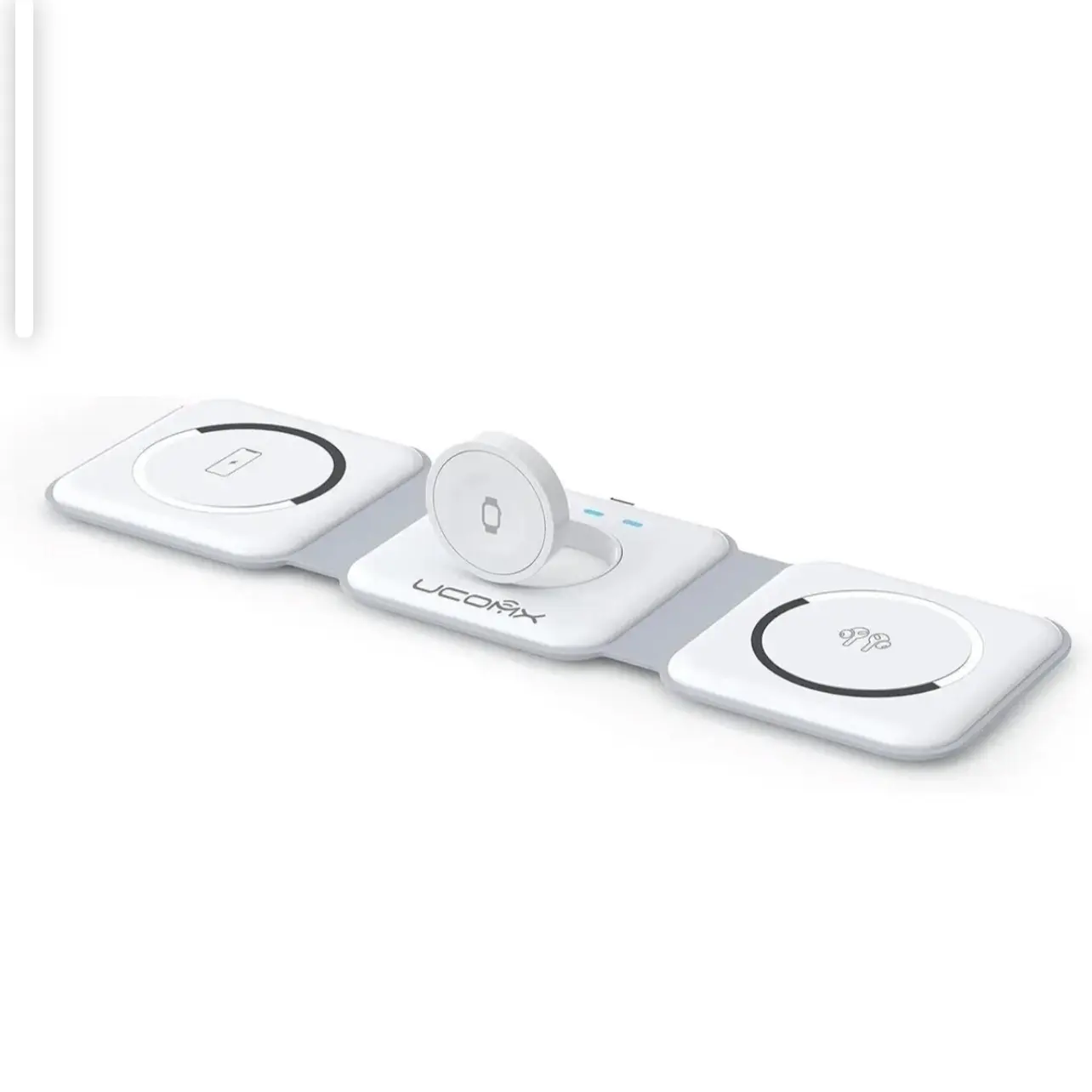 Nano Magnetic Foldable Wireless Charger for iPhone Smartphone Charging Cellphone Mobile Folding