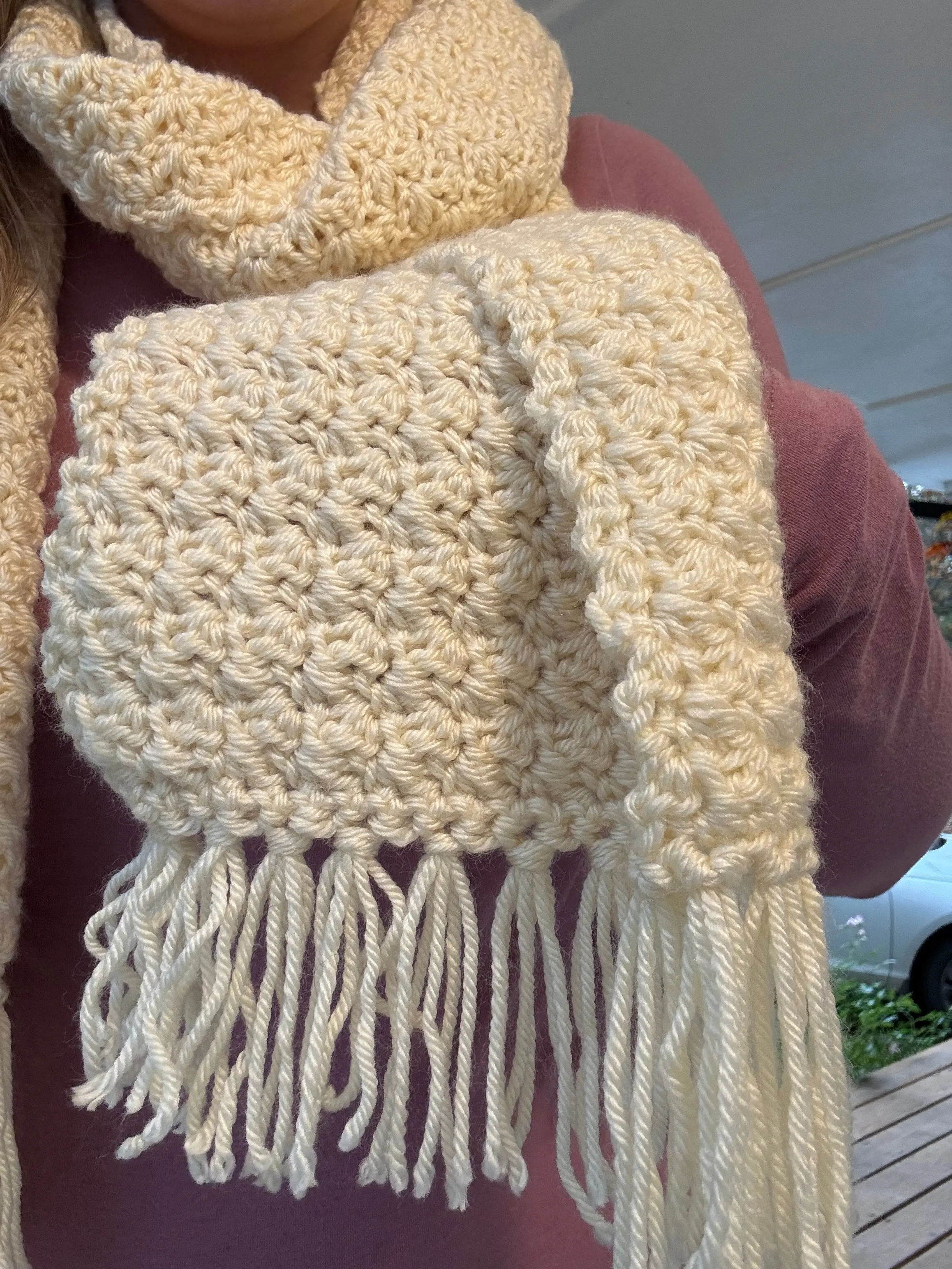 Hand Crochet Scarf Hand Crochet Scarf