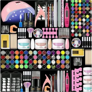 42 Colors Nail Art Kit Professional Gel Polish Set Manicure Tools Nail Art Paint Palette for Beginners & Salon, Nail Polish, Gel Nail Polish