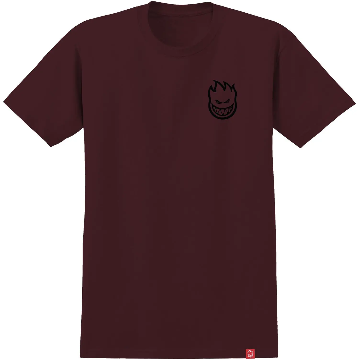Spitfire Wheels Shirt Lil Bighead Burgundy/Black
