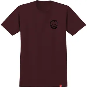 Spitfire Wheels Shirt Lil Bighead Burgundy/Black