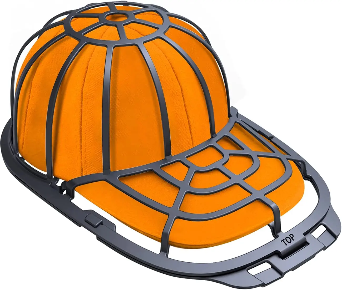 Hat Washer Cage for Baseball Caps, Durable Dishwasher Safe Cap Cleaner Protector for Washing Machine & Laundry Mesh Accessories