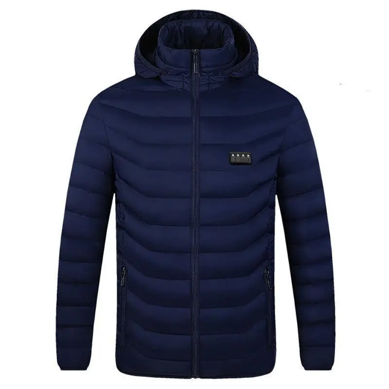 19 Zone Electric Heating Cotton Jacket Lightweight Heating Cotton Coat Smart USB Charging Heating Cold-Resistant Warm Jacket for Men and Women Winter 19 Zone Electric Heating Cotton Jacket Lightweight Heating Cotton Coat Smart USB Charging Heating Cold-Resistant Warm Jacket for Men and Women Winter