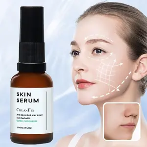 Skin Imperfection Repair Serum, Rich in Silver Color Chitoderm, 15ML, Anti-Stain Skin Care Essence, Enhanced Skin Tone, Dark Spots Corrector, Effective Scar Treatment