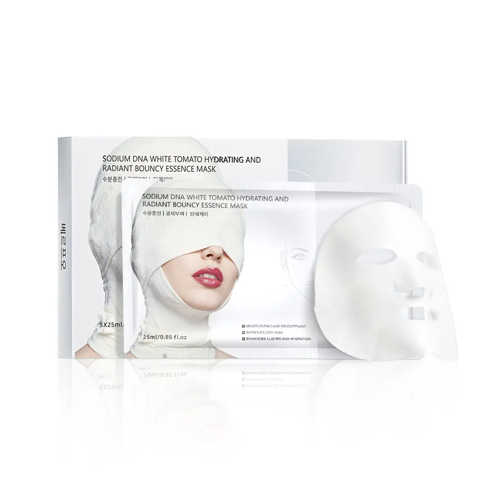 Korean Brands Sodium DNA Collagen Anti-Wrinkle Firming Mask for Smoother Skin & Enhanced Texture with Sodium & Collagen