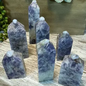 Unicorn Stone Towers   Pink Tourmaline | Lepidolite | Natural Healing Stone | Reiki Crystals |  Transition | Induces Change | Chakra Alignment | Akashi Records | Happiness s