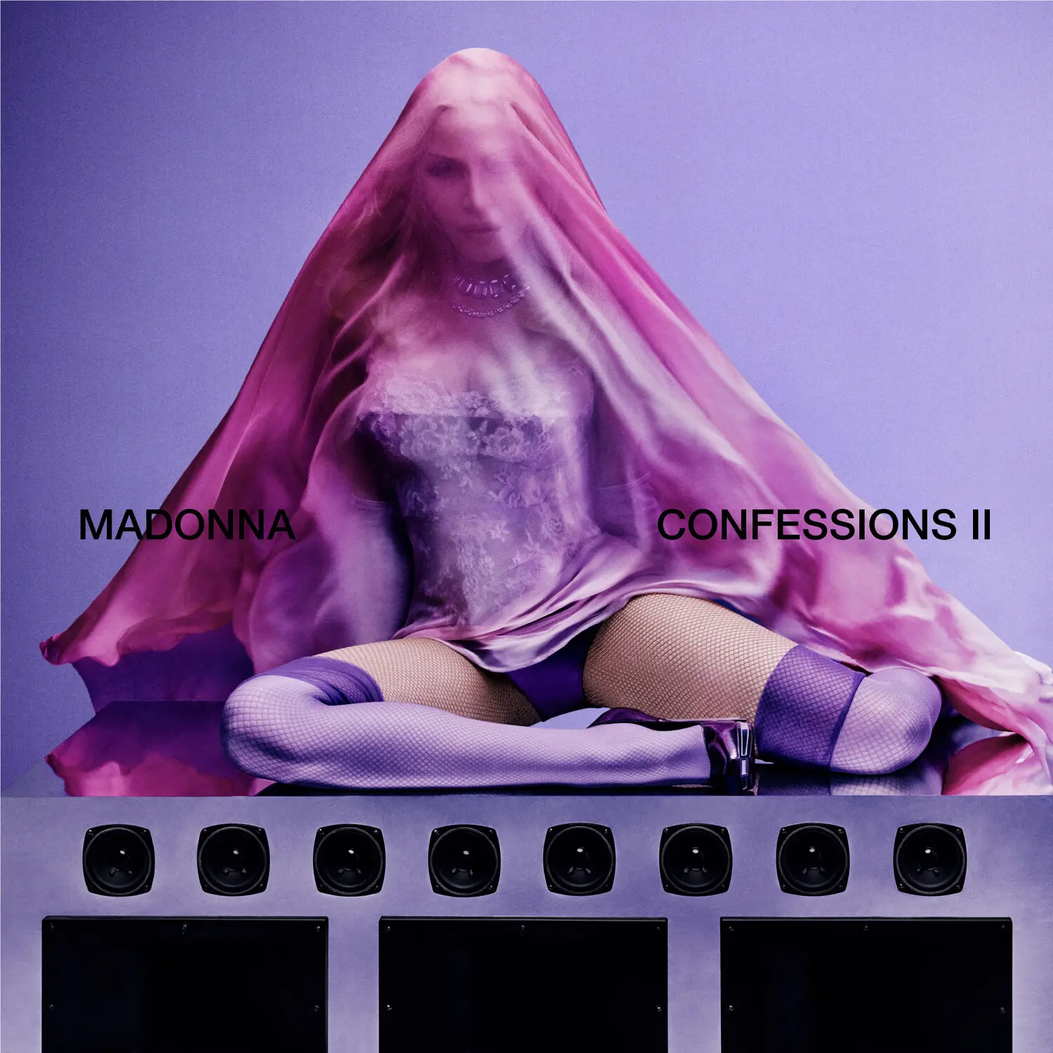 Madonna - Confessions II  [VINYL RECORD - LP] Clear Vinyl, Gatefold LP Jacket, Pink, Poster