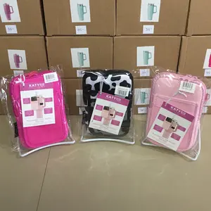 Katydid Tumbler Zipper Pouch