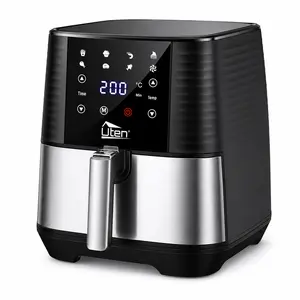 Uten 5.8QT Air Fryer with Digital Touchscreen, Oil-Free Cooker for Fast Crispy & Healthy Cooking,Large Capacity for Family