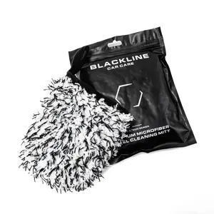 BLACKLINE Microfiber Wheel Mitt  - Clean wheels scratch and scuff free for car care