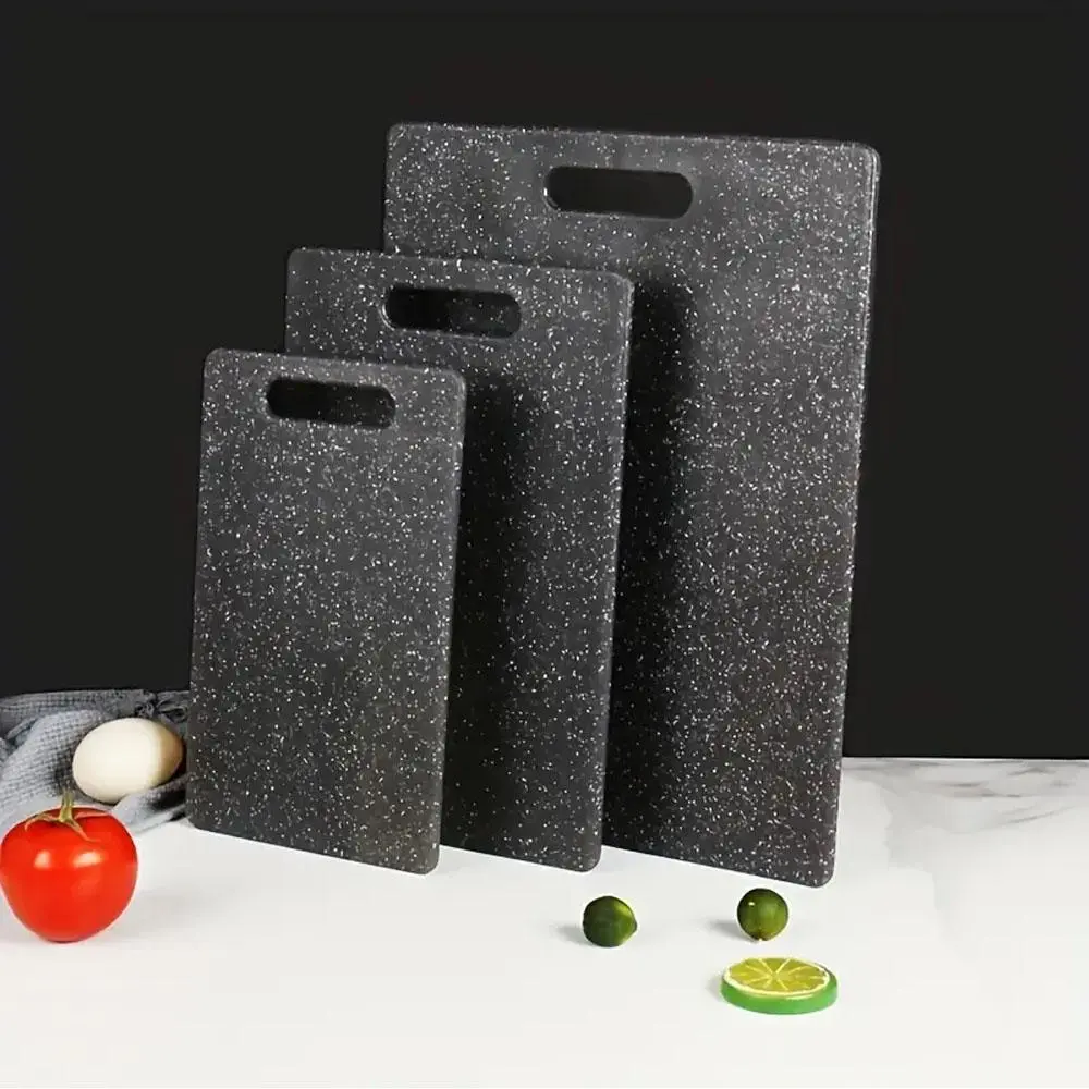 Marble Pattern Chopping Board, 3 Counts/set Non-slip Durable Chopping Board, Kitchen Cutting Board, Cooking Cutting Board, Durable Cutting Boards, Kitchen Accessories, Household Kitchen Products, Kitchenware