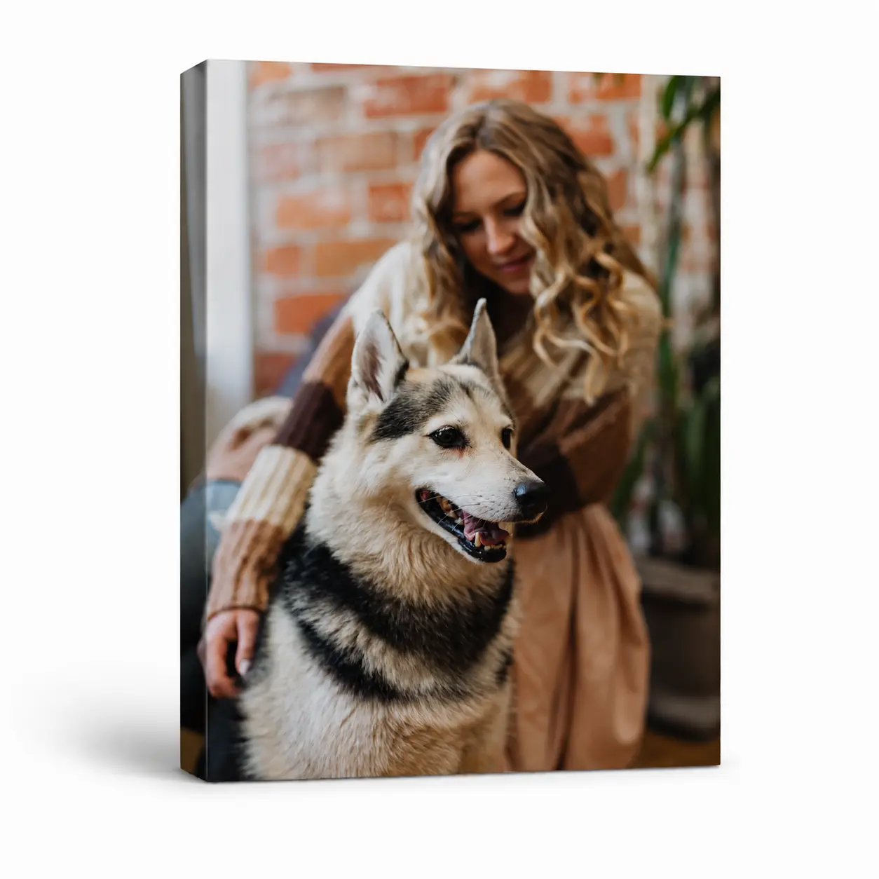 Premium Personalized Custom Photo Canvas Prints, Framed Wall Art with HD Digital Printing for Family Portraits, Pet Portraits, Wedding Memories, Home Decor & Keepsake Gifts