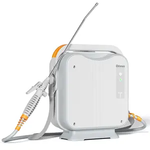 Diivoo 1.35 Gallon/5L Battery Powered Sprayer, 2000mAh Electric Weed Sprayer with 2 Adjustable Nozzles, Retractable Wand for Lawn, Garden, Yard