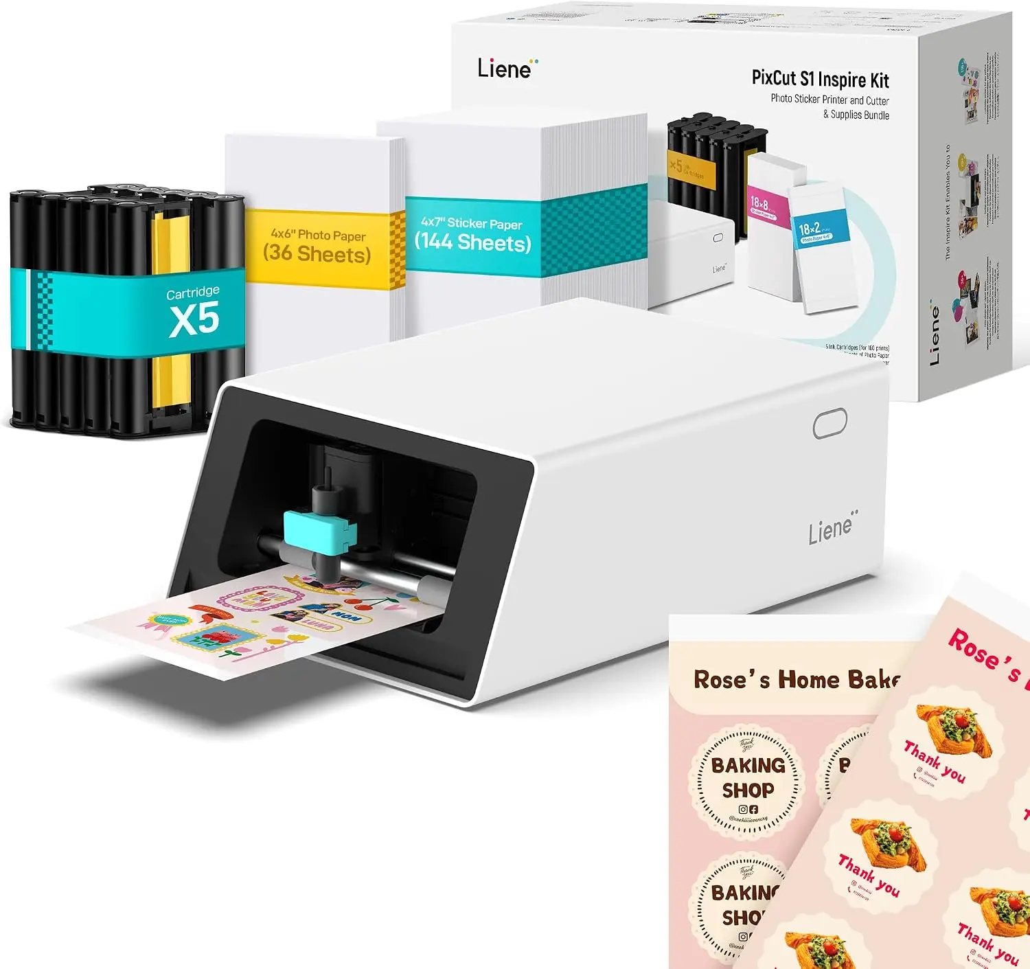 Sticker Printer & Cutting Machine All-In-One Full Color