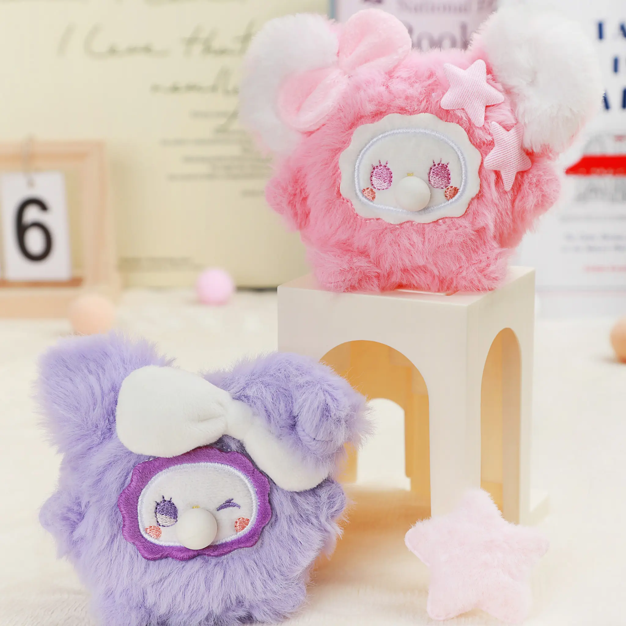 [TTM] EMMA Bubble Puff Stress Relief Doll Surprise Blind Pack - Mini Random Collectible, Cute Fun Plush, Relaxing Play Toy, Gifting Item