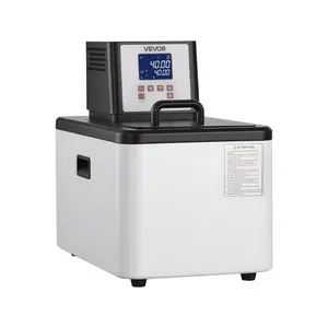VEVOR Laboratory High-Temperature Circulating Oil Bath, Up to 300 ℃ /572 ℉ , 15 L Lab Constant Temperature Heating Tank, 0.1 ℃   High Precision, Internal and External Dual Circulation, for Laboratory