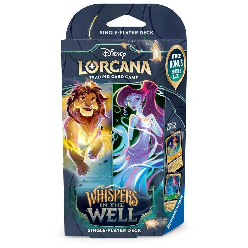 Disney Lorcana: Whispers in the Well- Single-Player Deck