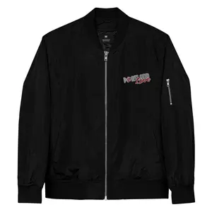 Portland Love Embroidered Premium Recycled Bomber Jacket