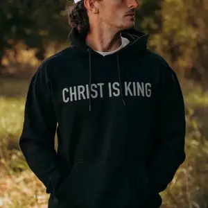 Hoodie Red Long-sleeve Workwear Sweatshirt