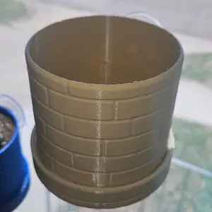 "Bricked Up" 4-in Window Suction Planter