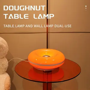 Nordic Vintage Style Touch Wall Lamp, LED Night Light for Living Room & Bedroom Decor, Dimmable Ambient Lighting Fixture, Decorative Lighting