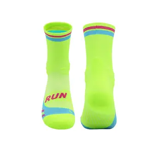 Autumn and winter professional marathon running socks breathable quick-drying hiking socks men's and women's breathable cycling socks