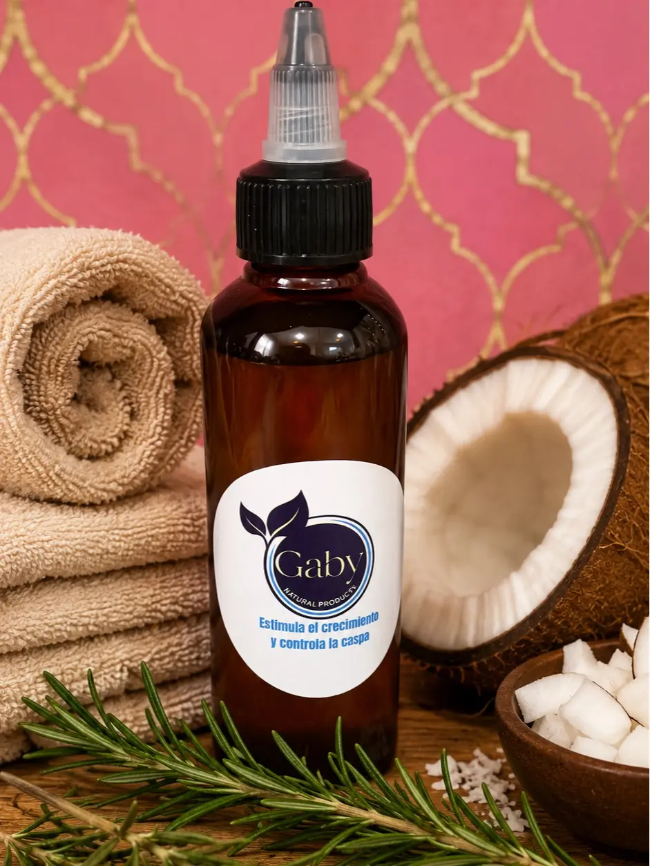 Gaby natural products coconut and rosmery hair oil